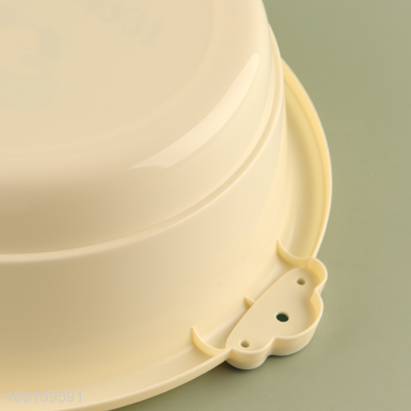 China products household plastic face washing basin with handle