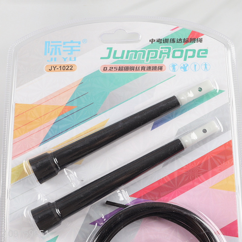 Factory Price Adjustable Jump Rope Skipping Rope for Fitness Training