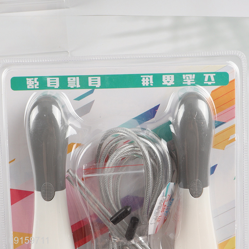 Factory Supply Adjustable Skipping Rope Wear Resistant Digital Jump Rope