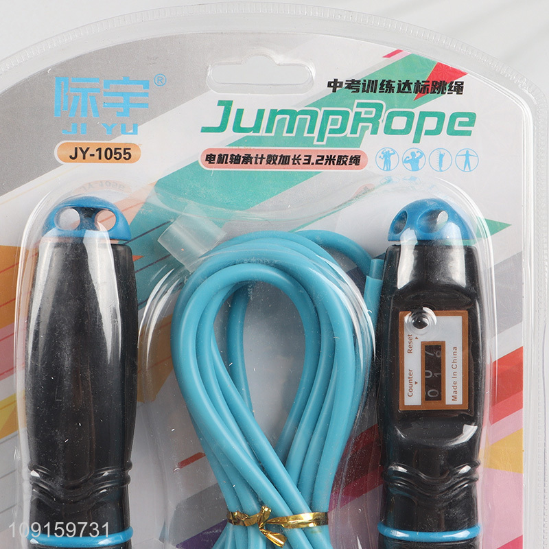 Online Wholesale Counting Jump Rope Skipping Rope for Fitness Training