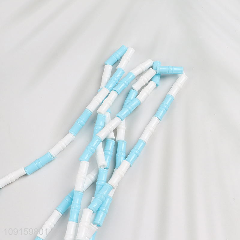 Factory Supply Beaded Skipping Rope Tangle Free Jump Rope for Kids