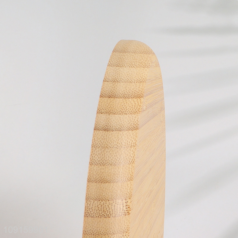 Online Wholesale Round Bamboo Serving Tray Bamboo Fruit Bread Plate