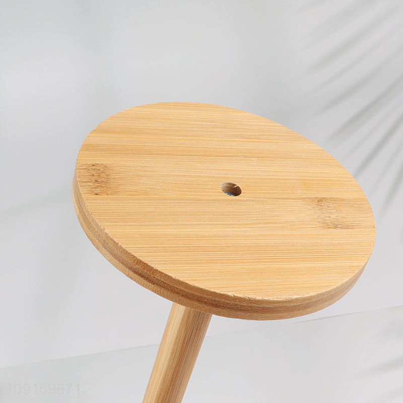 New Arrival Bamboo Paper Towel Holder Kitchen Paper Towel Holder