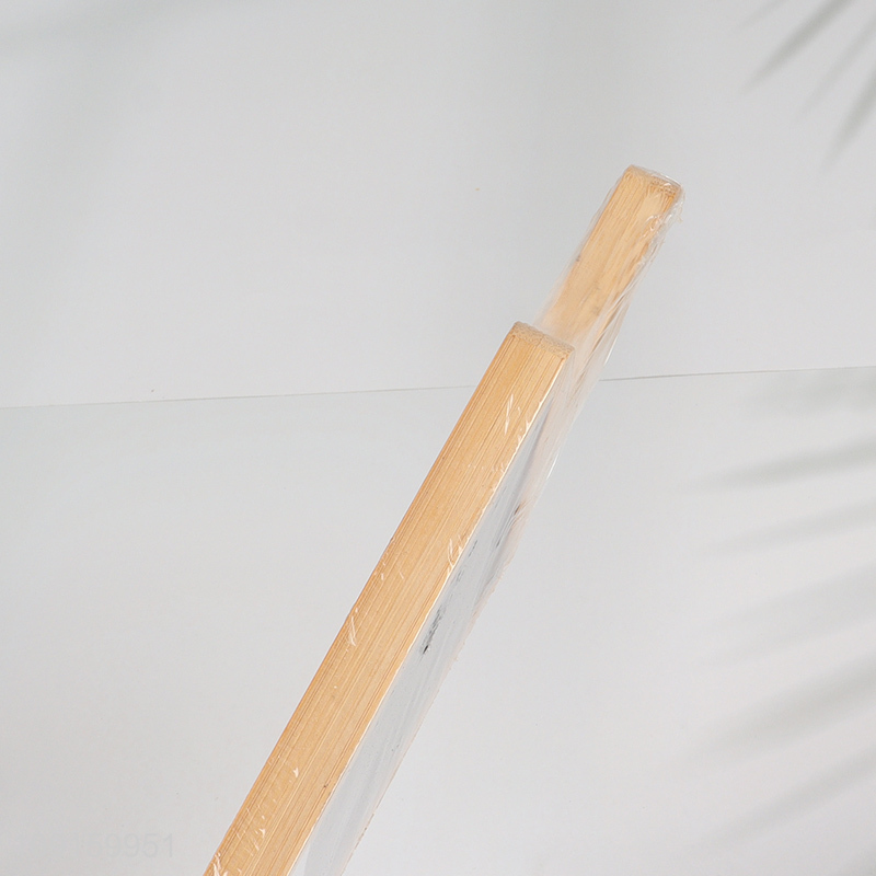 Factory Price Bamboo Cutting Board with Handle for Pizza Bread Fruit