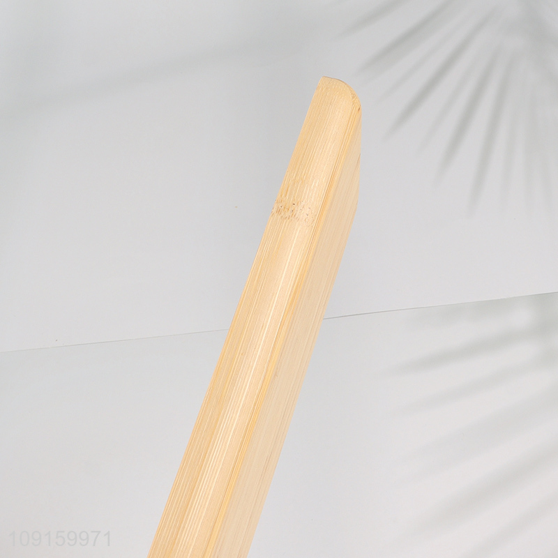 High Quality 3-Compartment Bamboo Dinner Plate Divided Serving Tray