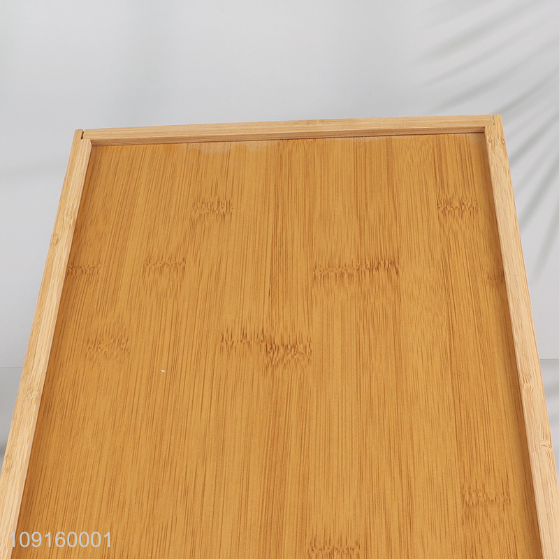 China Imports Bamboo Draining Tea Tray Chinese Gongfu Tea Serving Tray