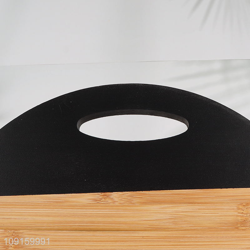 Online Wholesale Round Natural Bamboo Chopping Board Kitchen Cutting Board