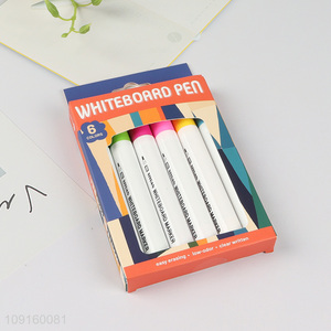 Online Wholesale 6 Colors Whiteboard Markers Fine Tip Dry Erase Markers