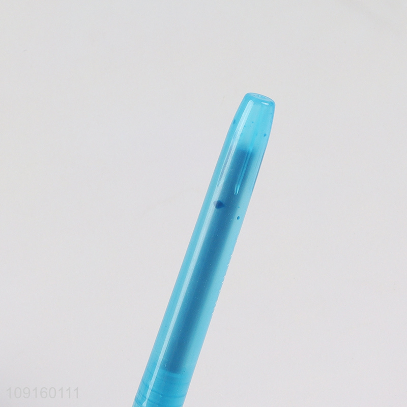 China Imports 6 Colors Chisel Tip Highlighter Markers Water Based Ink Markers