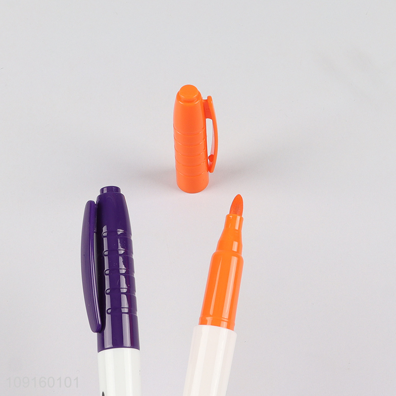 Wholesale 12 Colors Dry Erase Fine Tip Low Odor Whiteboard Markers for Classroom