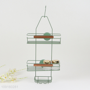 New Product 3-Tier Metal Wire Hanging Shower Caddy with Suction Cups