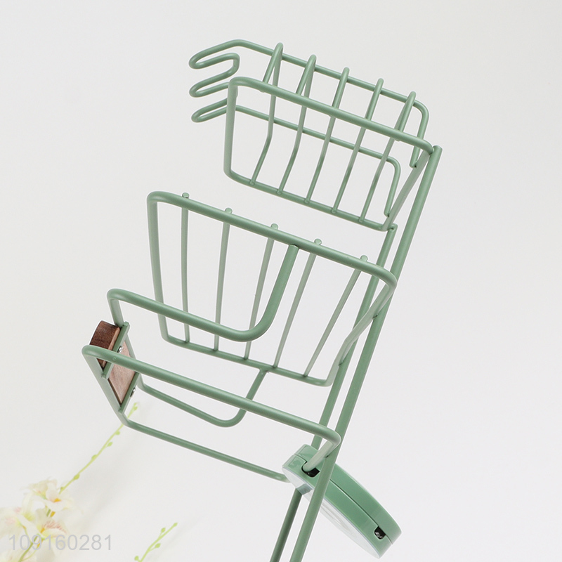 New Product 3-Tier Metal Wire Hanging Shower Caddy with Suction Cups