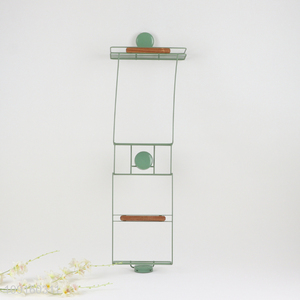 New Arrival Rustproof Bathroom Shower Caddy Towel Rack with Suction Cups