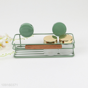 Popular Product Metal Wire Shower Caddy with Suction Cups for Bathroom