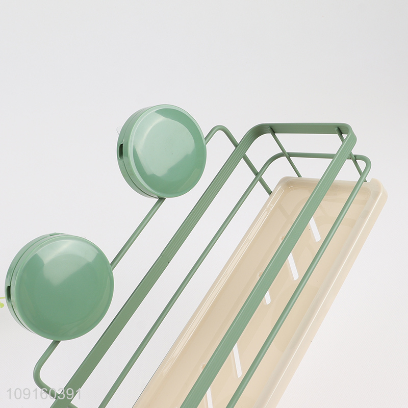 Good Quality Suction Cup Metal Shower Caddy Shower Rack for Soap Shampoo
