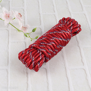 High Quality 10m Utility Briaded Rope Durable Clothesline Washing Line