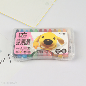 Good Quality 12 Colors Oil Pastels for Artists Beginners Students