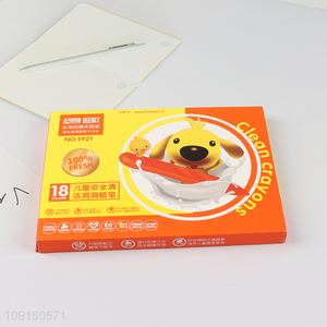 Factory Price 18 Colors Oil Pastels Set for Kids Painting Drawing