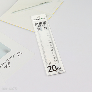 High Quality Plastic Straight Ruler Measuring Tool for Student School Office