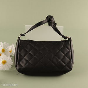 Good quality black waterproof fashion women shoulder bag for sale