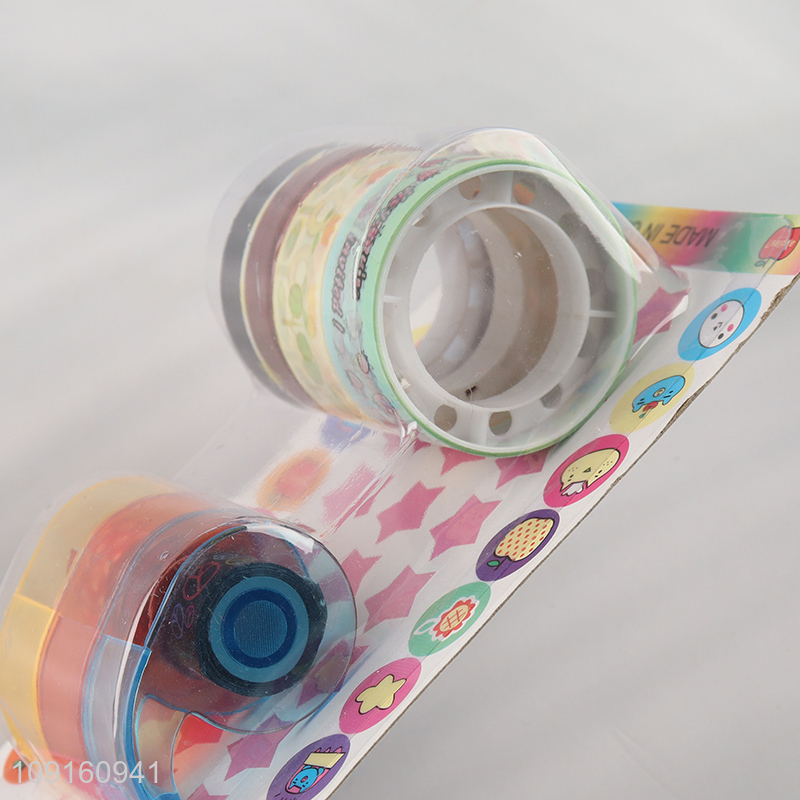Top selling cartoon colourful students diy decorative adhesive