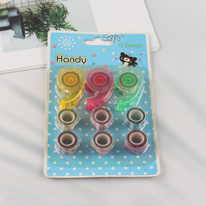 Good selling colorful children diy mini adhesive set wholesale