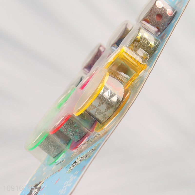 Good selling colorful children diy mini adhesive set wholesale