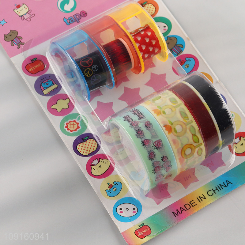 Top selling cartoon colourful students diy decorative adhesive