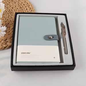 China factory school office 100pages A5 notebook with ballpoint pen