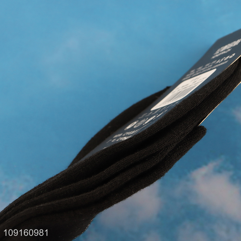 China products black breathable women sports socks for sale