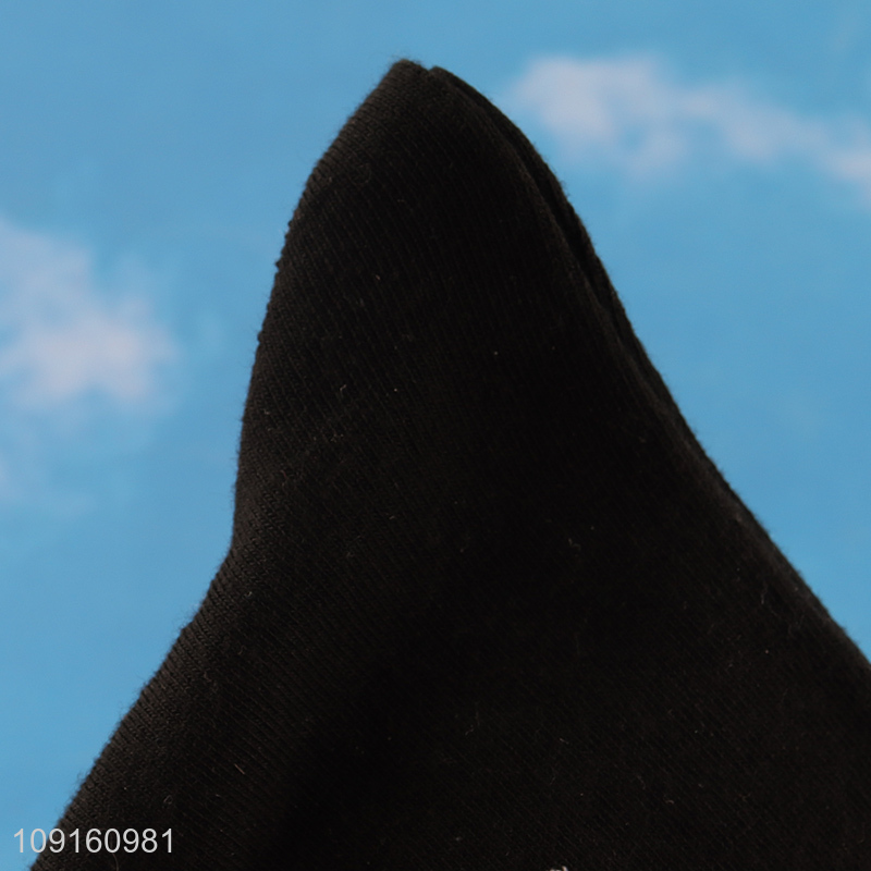 China products black breathable women sports socks for sale