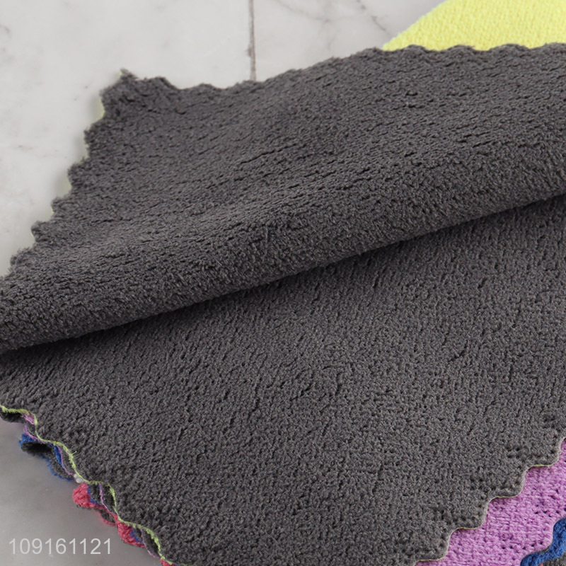 Good selling multicolor quick dry cleaning towel cleaning cloth