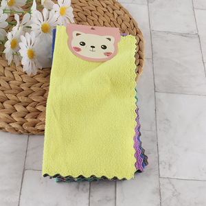 Good selling multicolor quick dry cleaning towel cleaning cloth