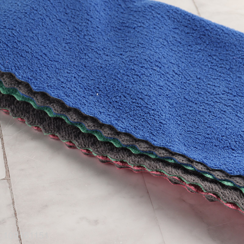 China factory multicolor soft cleaning towel cleaning cloth for car