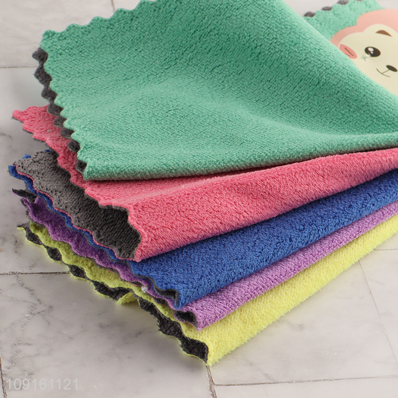 Good selling multicolor quick dry cleaning towel cleaning cloth