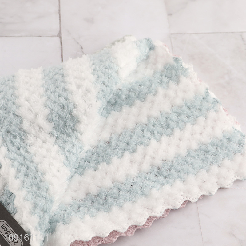Top quality household colored checkered cleaning towel cleaning cloth
