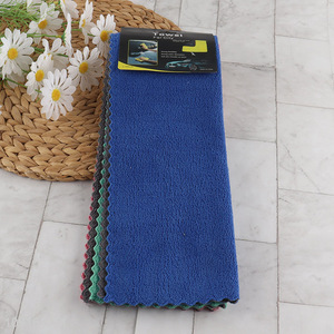 China factory multicolor soft cleaning towel cleaning cloth for car
