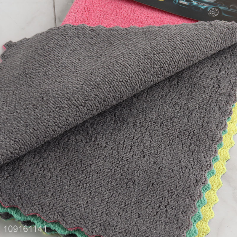 Good price soft quick dry car cleaning towel cleaning cloth