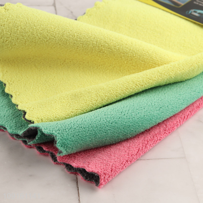 Good price soft quick dry car cleaning towel cleaning cloth