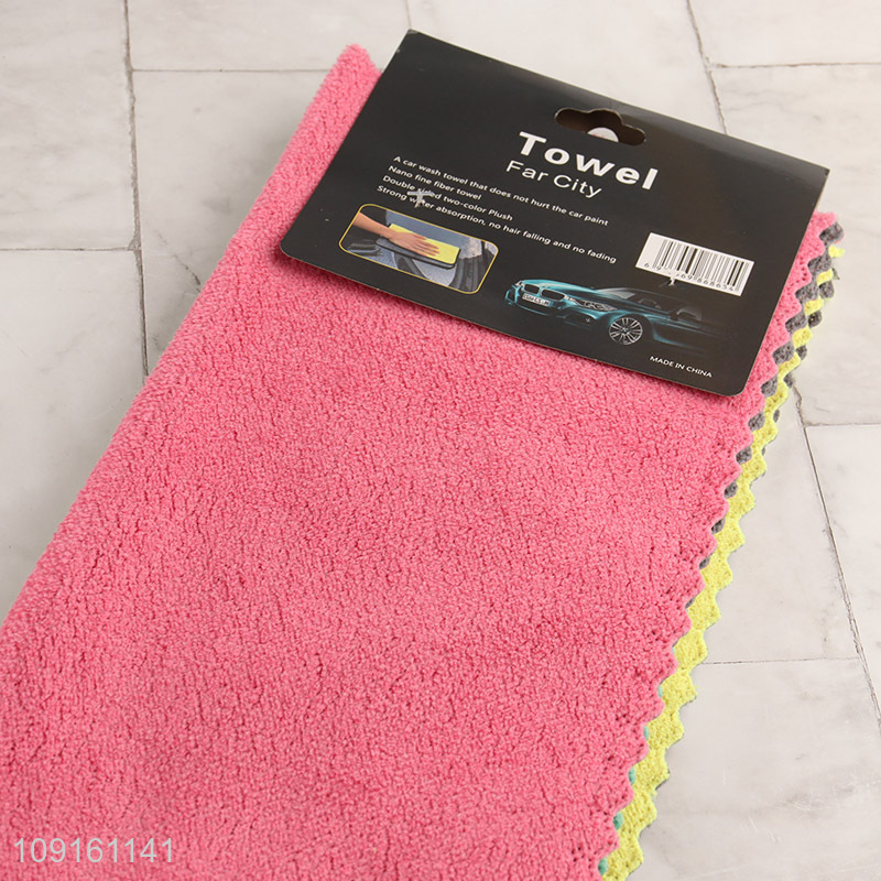 Good price soft quick dry car cleaning towel cleaning cloth