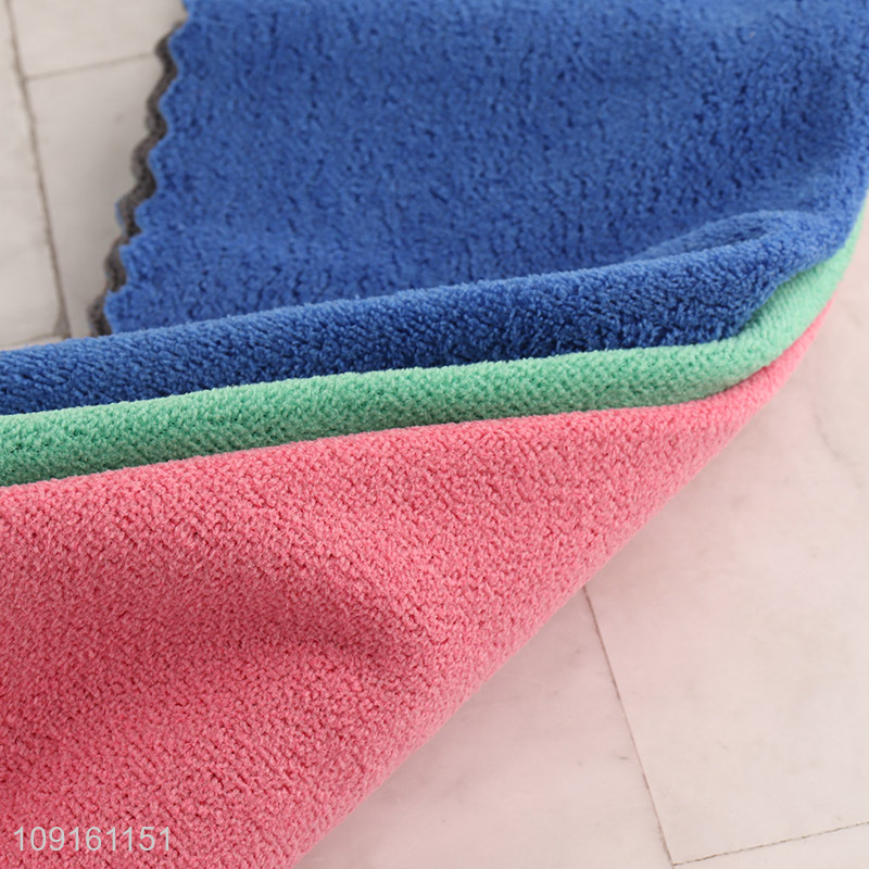 China factory multicolor soft cleaning towel cleaning cloth for car