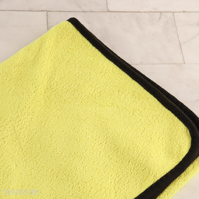 China supplier reusable soft car cleaning towel cleaning cloth