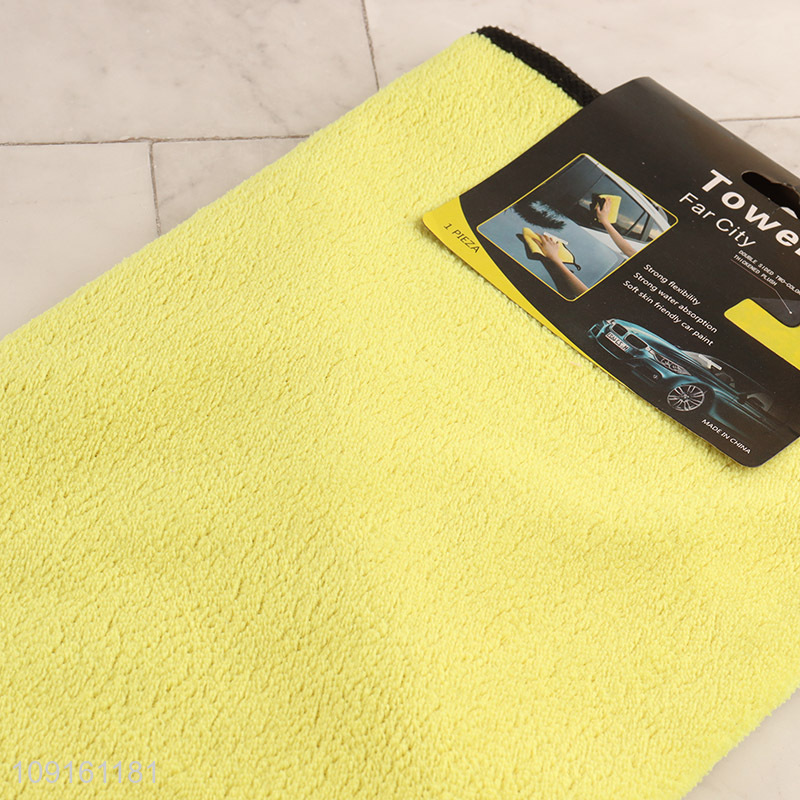 China supplier reusable soft car cleaning towel cleaning cloth