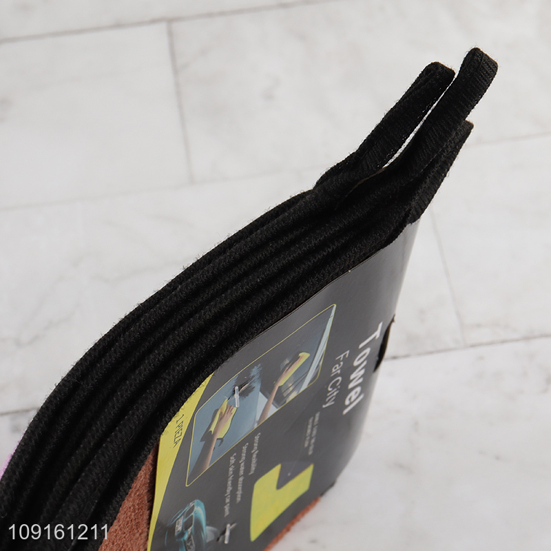 Factory wholesale soft reusable car cleaning towel cleaning cloth