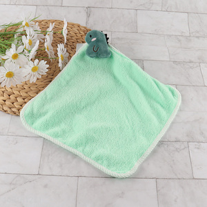 Hot items square quick dry hanging hand dry towel for home