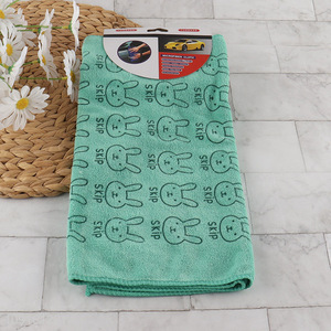 Online wholesale reusable soft microfiber car cleaning towel