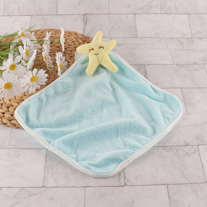 Good sale square household hanging hand dry towel wholesale