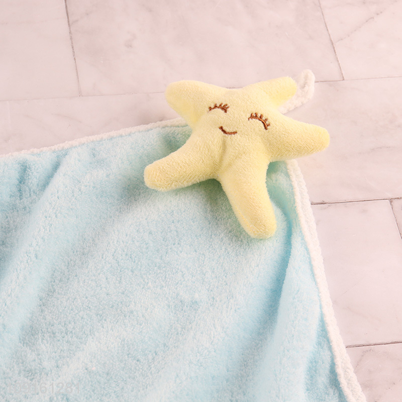 Good sale square household hanging hand dry towel wholesale