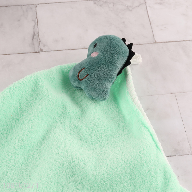 Hot items square quick dry hanging hand dry towel for home