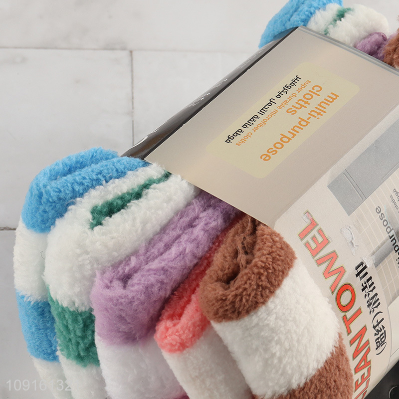 China supplier soft microfiber cleaning towel cleaning cloth for home